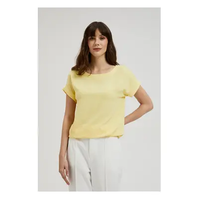 Women's blouse MOODO - light yellow