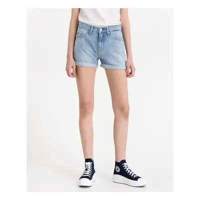 Pepe Jeans Mable Blue Denim Shorts - Women