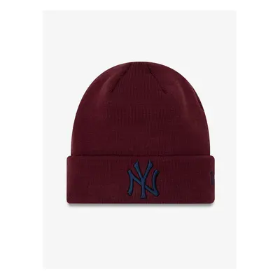 Burgundy Men's Winter Cap New Era Neyyan - Men