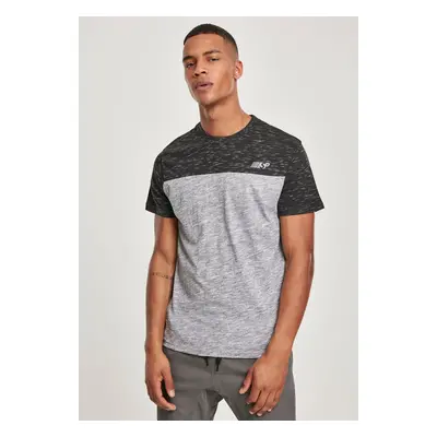 Color Block Tech Tee Marble Grey