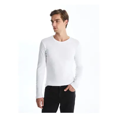 LC Waikiki Crew Neck Long Sleeve Men's T-Shirt