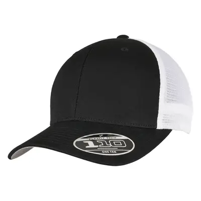 110 Mesh 2-Tone Cap Black/White