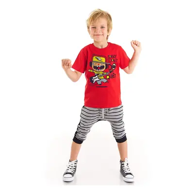 Denokids Jake Boys T-shirt Capri Shorts Set