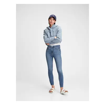 Blue women's skinny jeans GAP