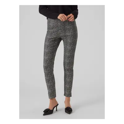 Grey Women Patterned Pants AWARE by VERO MODA Gracelynn - Women