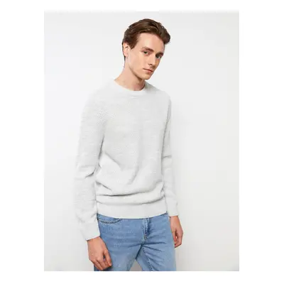 LC Waikiki Crew Neck Long Sleeve Men's Knitwear Sweater