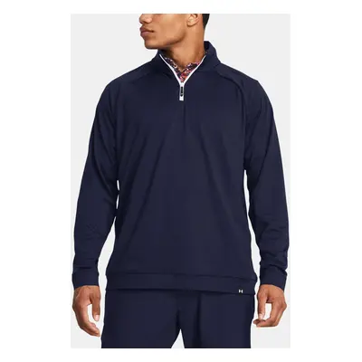 Under Armour Sweatshirt UA Midlayer QZ LB-BLU - Men