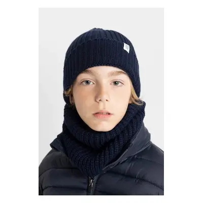 DEFACTO Boy's Knitwear Neck Collar Beret Set of