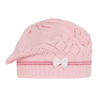 AGBO Girl's spring/ autumn beret pink Bibi