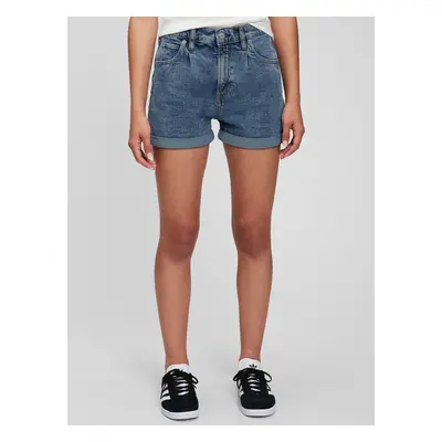 GAP Teen Denim Shorts mom Washwell - Girls