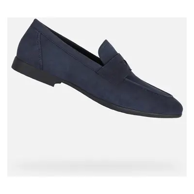 Dark blue men's loafers Geox Sapienza - Men's