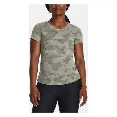 Under Armour T-Shirt UA Streaker Speed Camo SS-GRN - Women