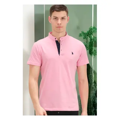 T8560 DEWBERRY T-SHIRT-DARK PINK