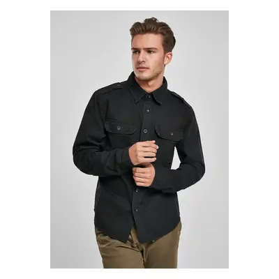 Vintage long-sleeved shirt, black