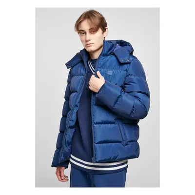 Puffer Jacket with Hood spaceblue