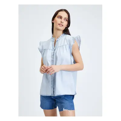 GAP Blouse top with frills - Women