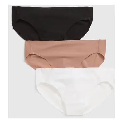 GAP Colorful women's no-show bikini panties, 3pcs