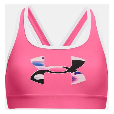 Under Armour Bra G Crossback Graphic-PNK - Girls