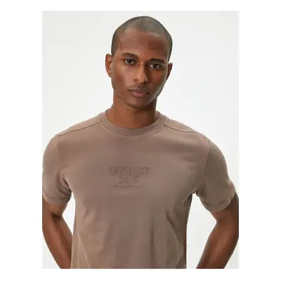 Koton Brown Men's T-Shirt