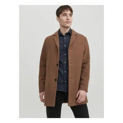 Brown Men's Coat with Jack & Jones Zac - Men