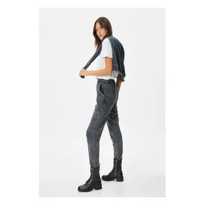 Koton Women's Anthracite Sweatpants