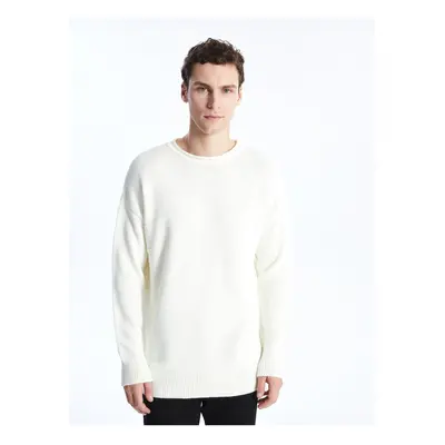 LC Waikiki Crew Neck Long Sleeve Men's Knitwear Sweater