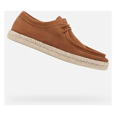 Brown men's sneakers Geox Ostuni - Men's