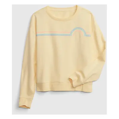 GAP Kids Sweatshirt with Rainbow - Girls