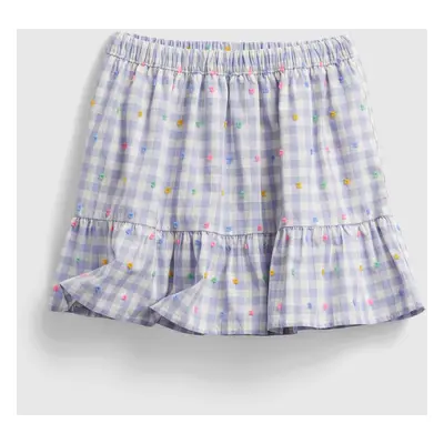 GAP Dětská sukně gingham szoknya