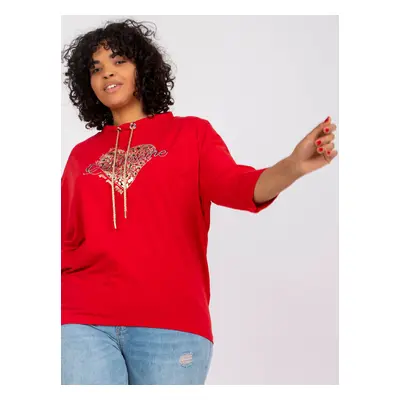 Blouse-RV-BZ-7479.90P-red