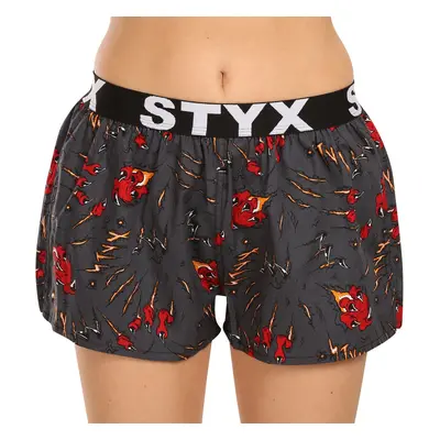 Women's boxer shorts Styx art sports rubber claws