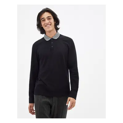 Celio Polo T-shirt Sessicoml long sleeves - Men's