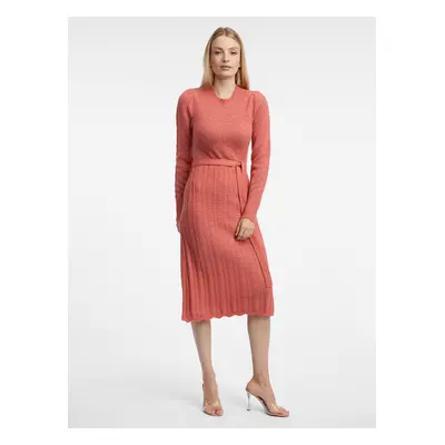 Orsay Women's Brick Sweater Dress with Wool - Women