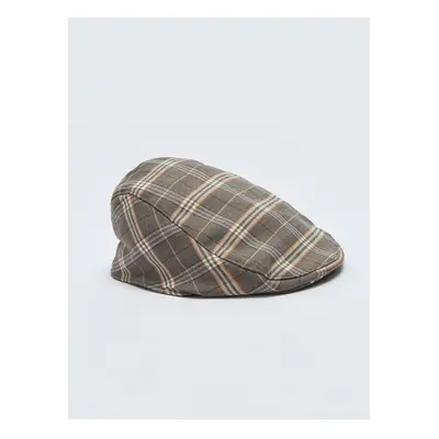 LC Waikiki Plaid Patterned Baby Boy Hat