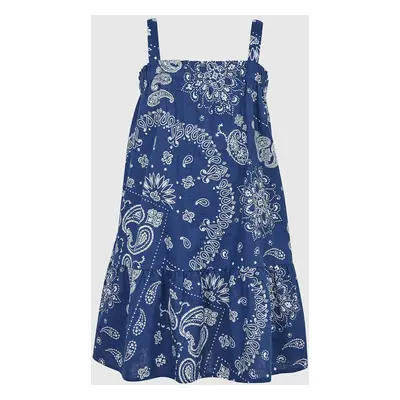 GAP Children's linen dress with blueprint - Girls