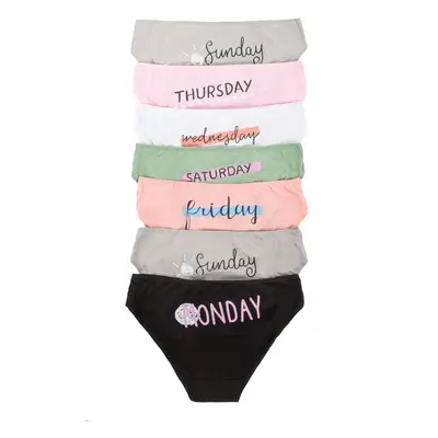 Women's printed cotton panties 7-pack