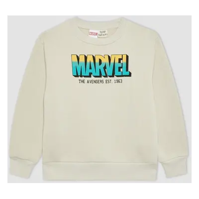 DEFACTO Boys Marvel Regular Fit Hooded Thick Sweatshirt