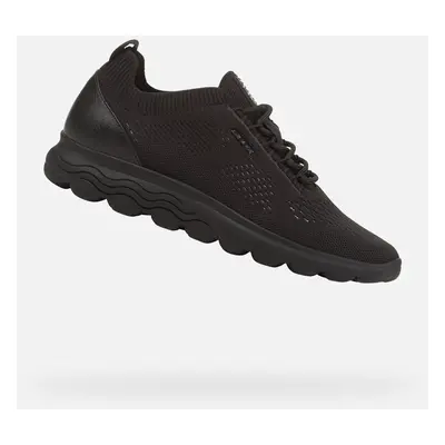 Black women's sneakers Geox Spherica - Women's