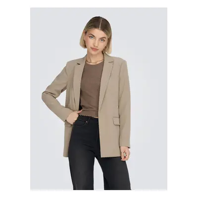 Beige ladies jacket ONLY Lelly - Women