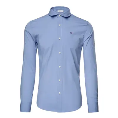 Tommy Jeans Shirt - Tommy Hilfiger TJM ORIGINAL STRETCH SHIRT pale blue