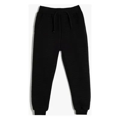 Koton Black Baby Boy Sweatpants