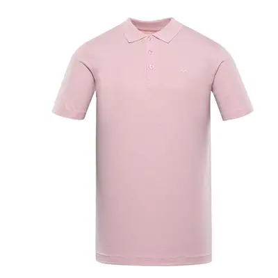 Men's polo shirt nax NAX HOFED pink