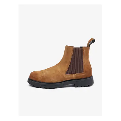 Brown Men's Suede Ankle Boots Diesel - Mens