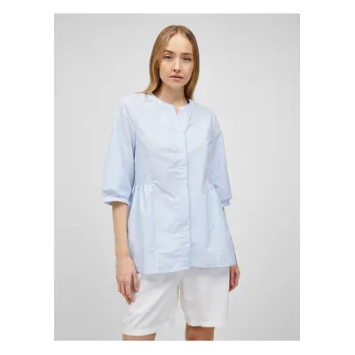 Light blue striped blouse ONLY Gale - Ladies