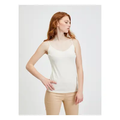 Cream Top CAMAIEU - Women