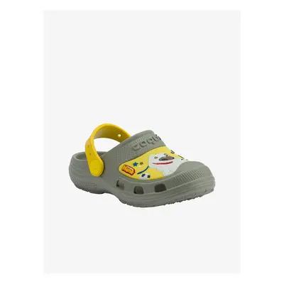 Yellow-Grey Kids Slippers Coqui Maxi Talking Tom And Friends - Boys