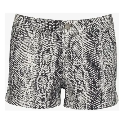 Black and white patterned shorts CAMAIEU