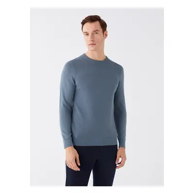 LC Waikiki Crew Neck Long Sleeve Men's Knitwear Sweater