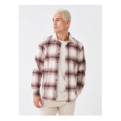 LC Waikiki Regular Fit Long Sleeve Plaid Men's Lumberjack Shirt