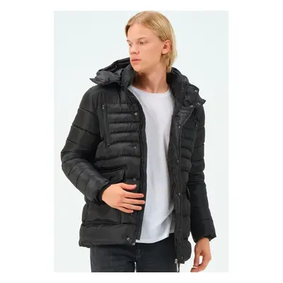 M8657 DEWBERRY MEN'S COAT-BLACK